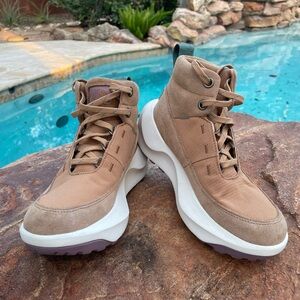 The North Face Tan Ankle Boots
